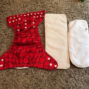 Spider man pocket cloth diaper